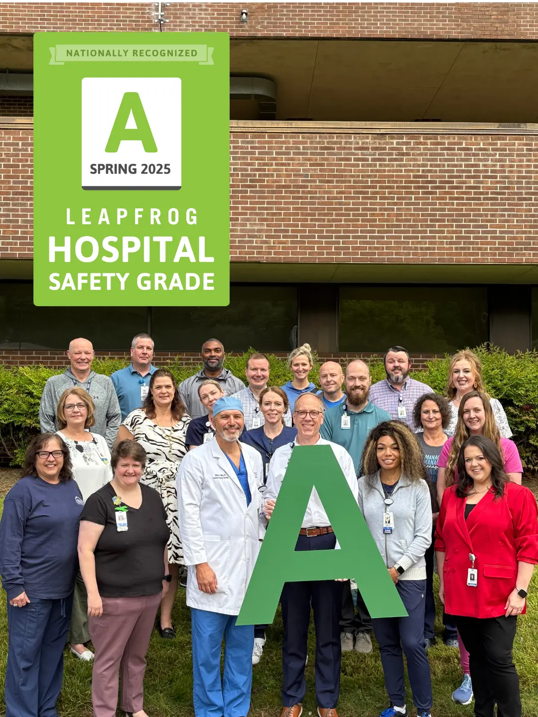 Haywood Regional Medical Center earns an “A” hospital safety grade from The Leapfrog Group