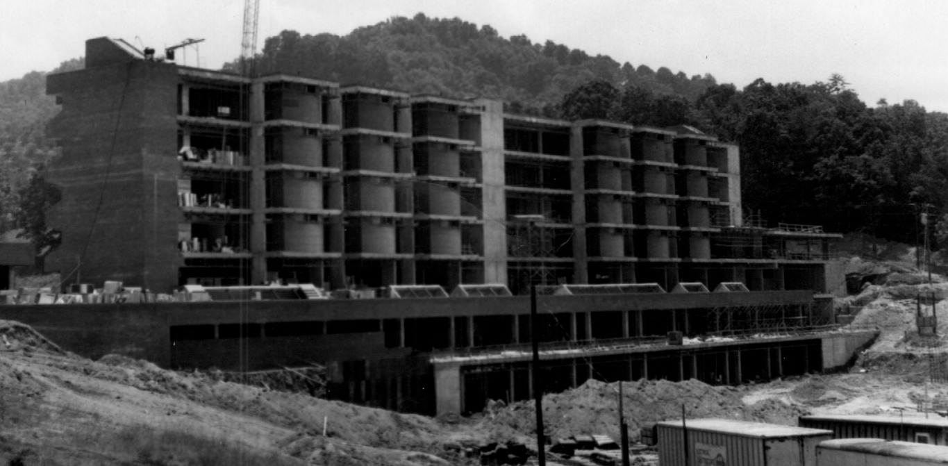 Historical Photo of Hospital Construction - June 22, 1978