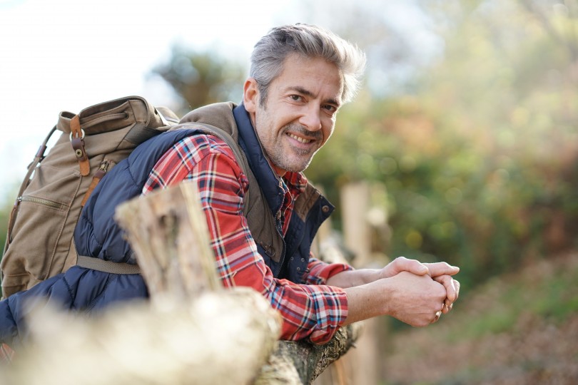 Man outdoors Man outdoors