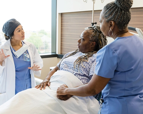 Patient with providers Patient with providers